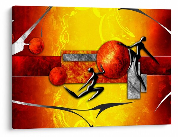 Obraz - Malarstwo ludzkości (70x50 cm)