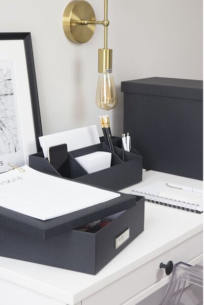 Kartonowy organizer na artykuły papiernicze Elisa – Bigso Box of Sweden