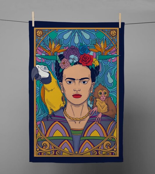 Ścierka 50x70 cm Frida ArtDeco – Frida Kahlo