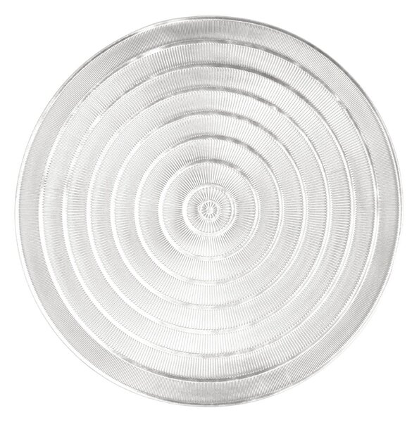 Mata stołowa w kolorze srebra Tiseco Home Studio, ⌀ 39,5 cm