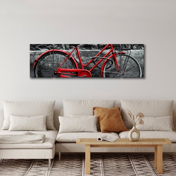 Obraz - Zabytkowy rower (170x50 cm)