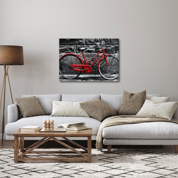 Obraz - Zabytkowy rower (70x50 cm)