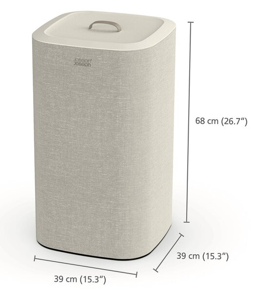 Tekstylny kosz na pranie 30+30 l Tota – Joseph Joseph