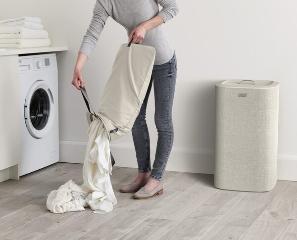 Tekstylny kosz na pranie 30+30 l Tota – Joseph Joseph