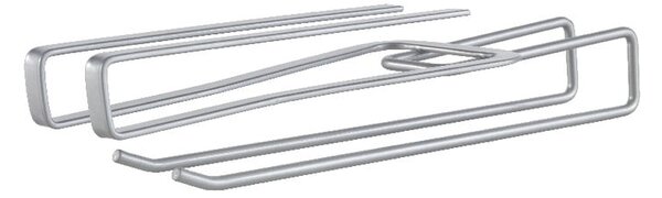 Uchwyt pod półkę na kieliszki/kubki/ściereczkę Metaltex, dł. 8 cm