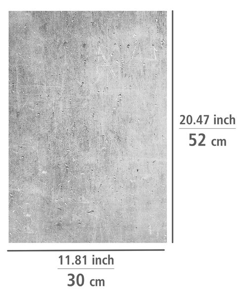 Płyty ochronne na kuchenkę ze szkła hartowanego zestaw 2 szt. 52x30 cm Concrete – Allstar