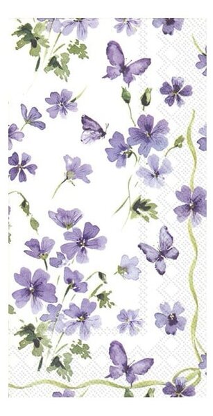 Papierowe serwetki zestaw 16 szt. Purple Spring – IHR