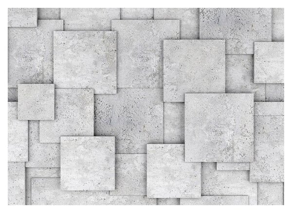 Obraz - Abstrakcja płytek betonowych (70x50 cm)