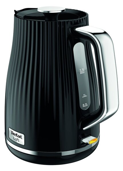 Czarny czajnik elektryczny 1,7 l Loft KO250830 – Tefal