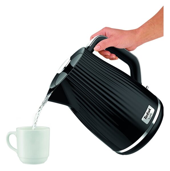 Czarny czajnik elektryczny 1,7 l Loft KO250830 – Tefal
