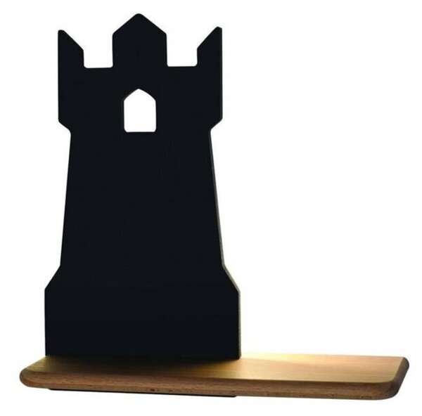 Kinkiet TOWER jasne drewno LED 1x4W 200lm wym:28,5x27x12cm IP20 Candellux