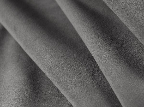 Ciemnoszare tapicerowane łóżko dwuosobowe ze schowkiem i stelażem 160x200 cm Miley – Micadoni Home