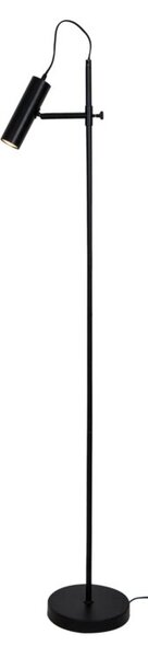 Lampa stojąca podłogowa nowoczesna czarna tuba 152 cm 1xGU10 50W TENSO Zuma Line