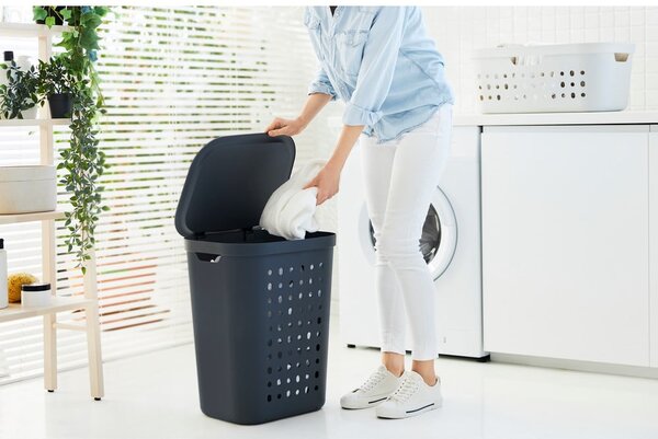Plastikowy kosz na pranie 55 l Jona – Rotho