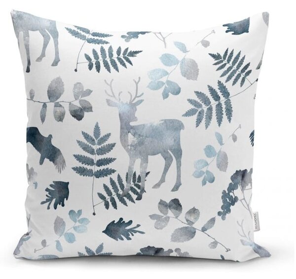 Zestaw 4 świątecznych poszewek na poduszki i bieżnika Minimalist Cushion Covers Christmas Forest