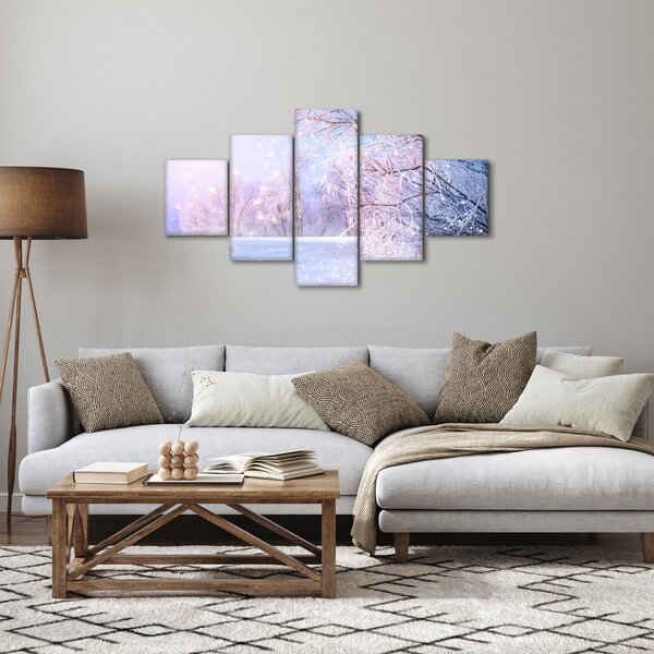 Obraz - Mroźna zima (125x70 cm)
