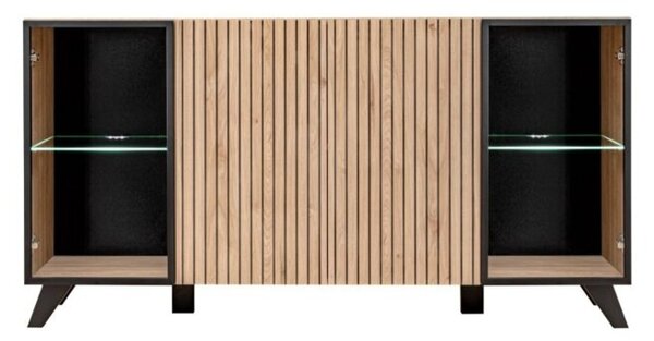 Komoda LIAM 160 LED hickory jackson
