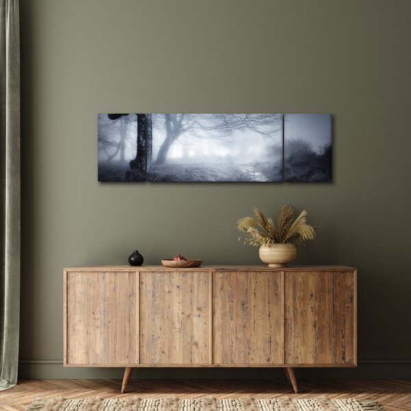 Obraz- Droga we mgle (170x50 cm)