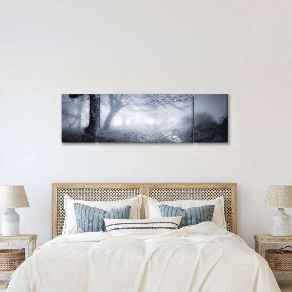 Obraz- Droga we mgle (170x50 cm)