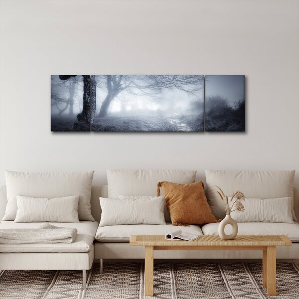 Obraz- Droga we mgle (170x50 cm)