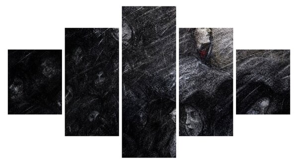 Obraz - Smutek i wyrzeczenie (125x70 cm)