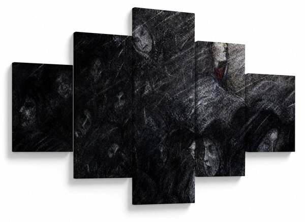 Obraz - Smutek i wyrzeczenie (125x70 cm)