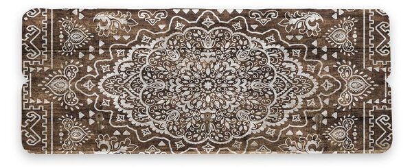 Wieszak ścienny z drewna sosnowego Tierra Bella Mandala, 50x20 cm