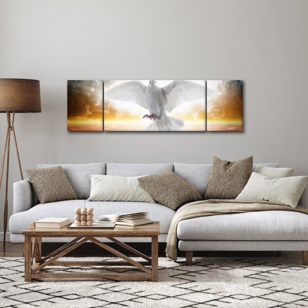 Obraz gołębicy (170x50 cm)