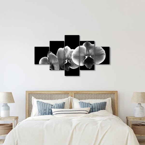 Obraz kwiatu orchidei (125x70 cm)