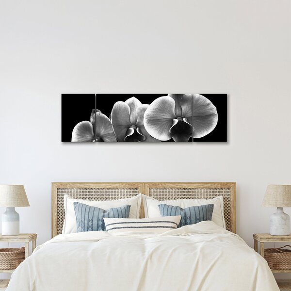 Obraz kwiatu orchidei (170x50 cm)