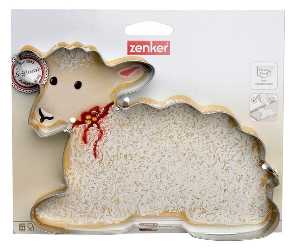 Nierdzewna foremka do wykrawania Zenker Lamb
