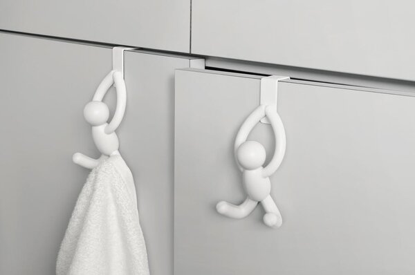 Wiszące plastikowe haczyki zestaw 2 szt. Buddy – Umbra
