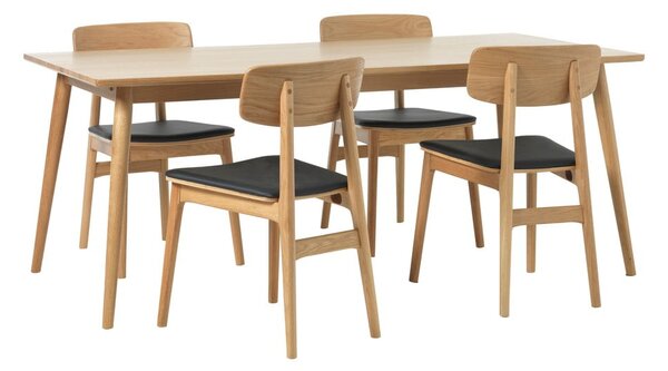 Krzesło w naturalnym kolorze Livo – Unique Furniture