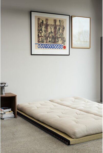 Sofa rozkładana z lnianym obiciem Karup Design Chico Linen
