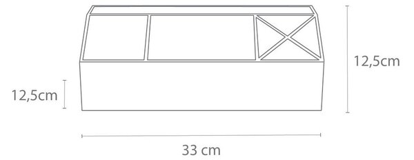 Kartonowy organizer na artykuły papiernicze Elisa – Bigso Box of Sweden