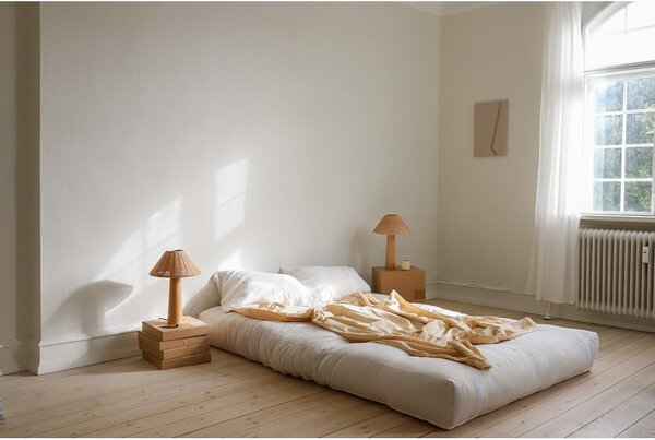 Sofa rozkładana z brązowym obiciem Karup Design Hippo Mocca