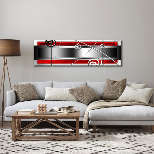 Abstrakcyjny obraz (170x50 cm)