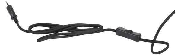 Czarna lampa stołowa (wysokość 34 cm) Monkey – Light & Living