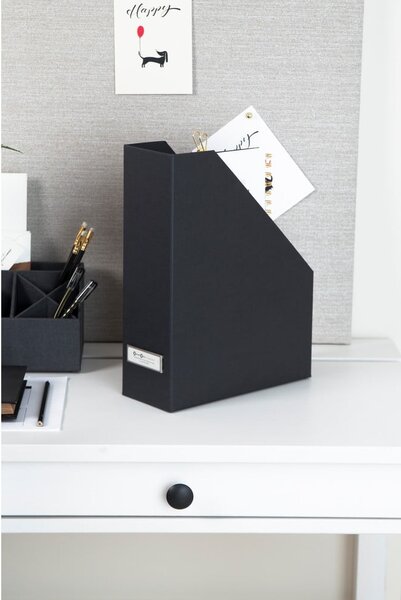 Ciemnoszary organizer na dokumenty Bigso Box of Sweden Viktoria