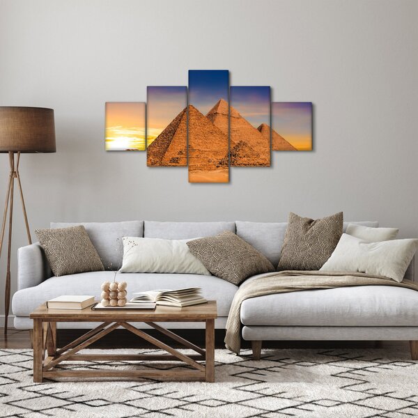 Obraz - piramidy egipskie (125x70 cm)
