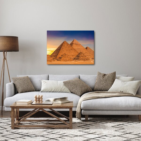 Obraz - piramidy egipskie (70x50 cm)