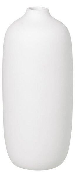 Biały ceramiczny wazon (wysokość 18 cm) Ceola – Blomus