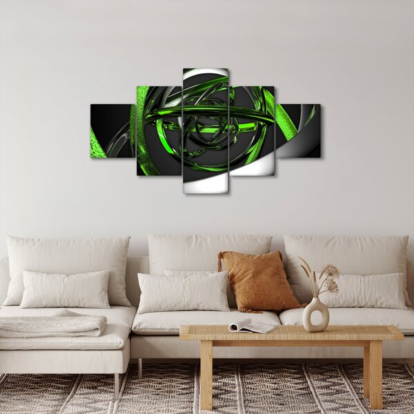 Obraz abstrakcji (125x70 cm)