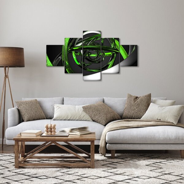 Obraz abstrakcji (125x70 cm)