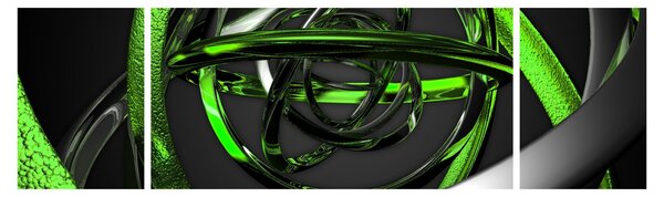 Obraz abstrakcji (170x50 cm)