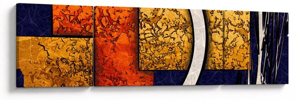 Obraz abstrakcji (170x50 cm)