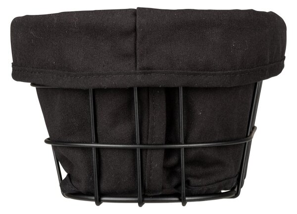 Czarny koszyk na pieczywo Wenko Black Outdoor Kitchen Bela