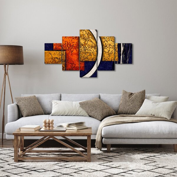 Obraz abstrakcji (125x70 cm)