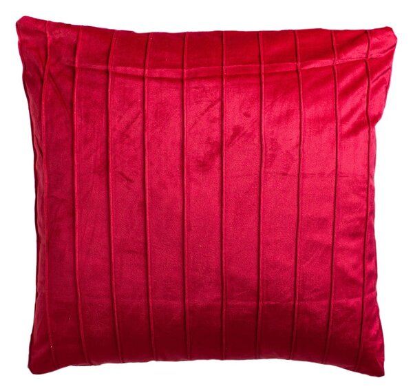 Czerwona poduszka dekoracyjna JAHU collections Stripe, 45x45 cm
