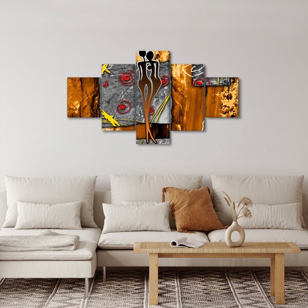 Obraz starożytnego obrazu (125x70 cm)